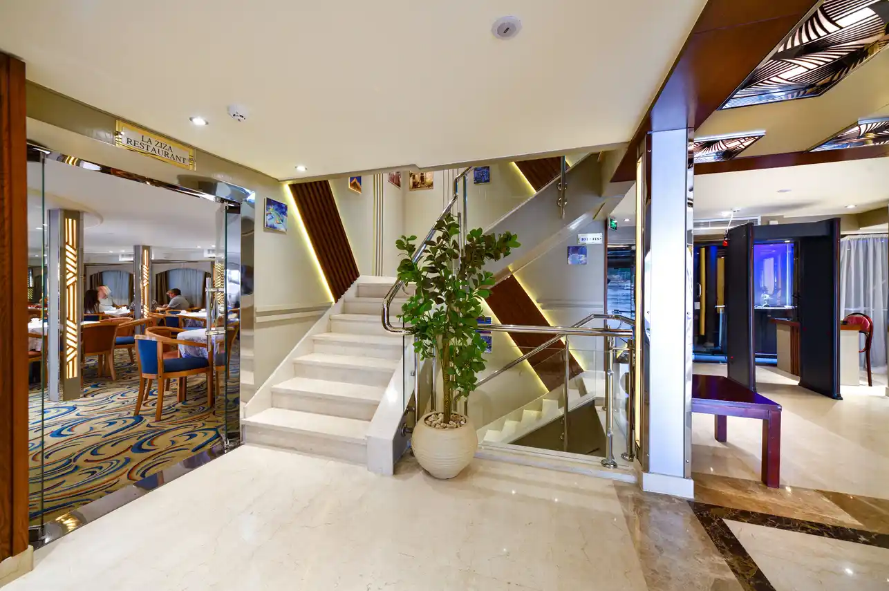 Lobby of the Nile Treasure Nile Cruise Nile cruise